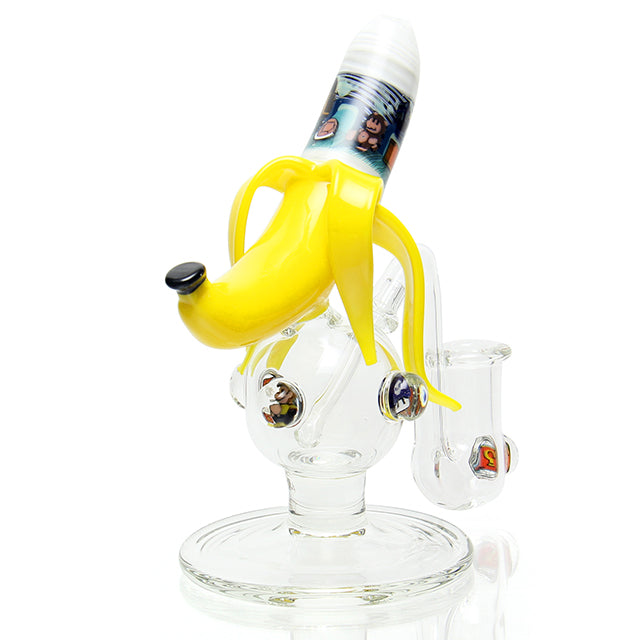 Coyle Condenser x Micro Workshop Banana Bubbler side view