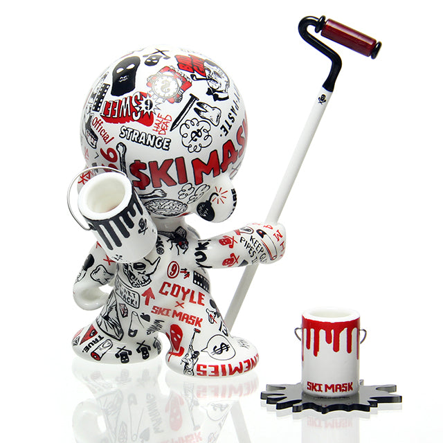 Coyle Condenser x Ski Mask Painter Munny side view