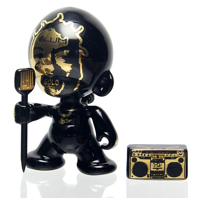 Coyle Condenser x Slum Gold Ol Dirty Bastard ODB Munny sculptural dab rig with 14mm male joint