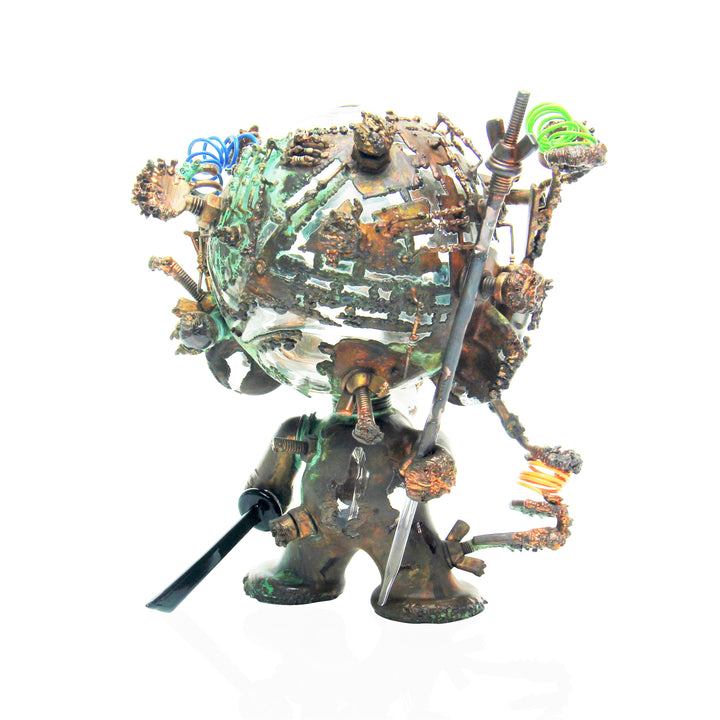 Coyle Condenser x Snic Electroformed Mega Munny sculptural dab rig