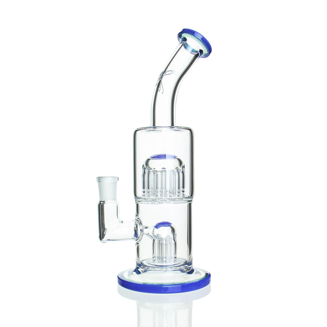 Toro Glass - Double Micro - 7 Shrub/13 Contrax - Blue