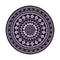 Moodmats - Tapete Azteca Lila