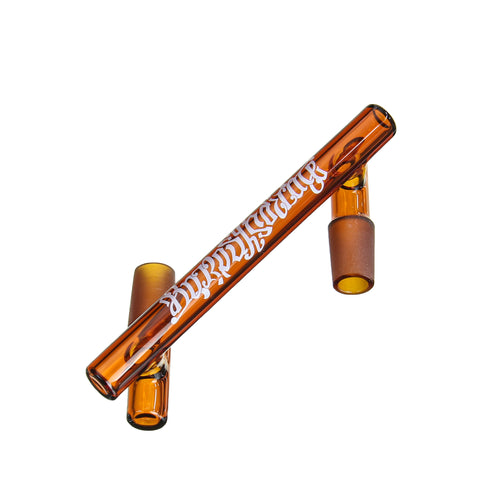 Boro Syndicate - Amber Low Rider Drop Down - 14mm Male - 14mm Male