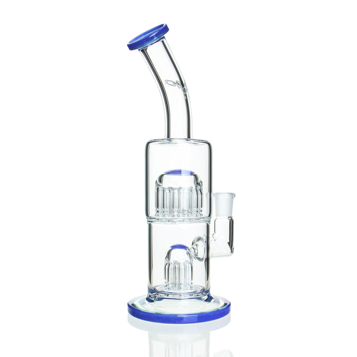 Toro Glass - Double Micro - 7 Shrub/13 Contrax - Blue