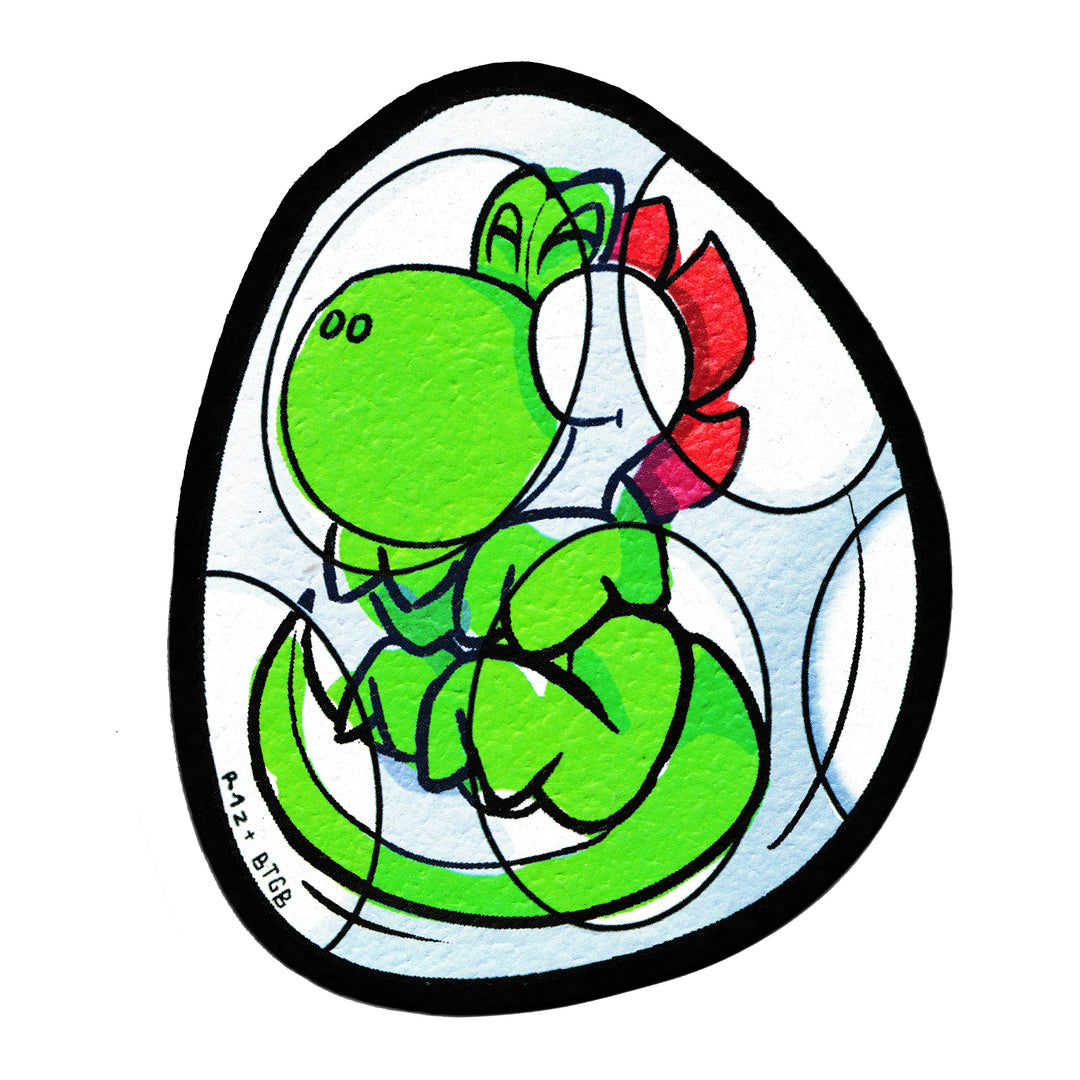 Moodmats - BTGB - Stranger - Fetal Yoshi - Green