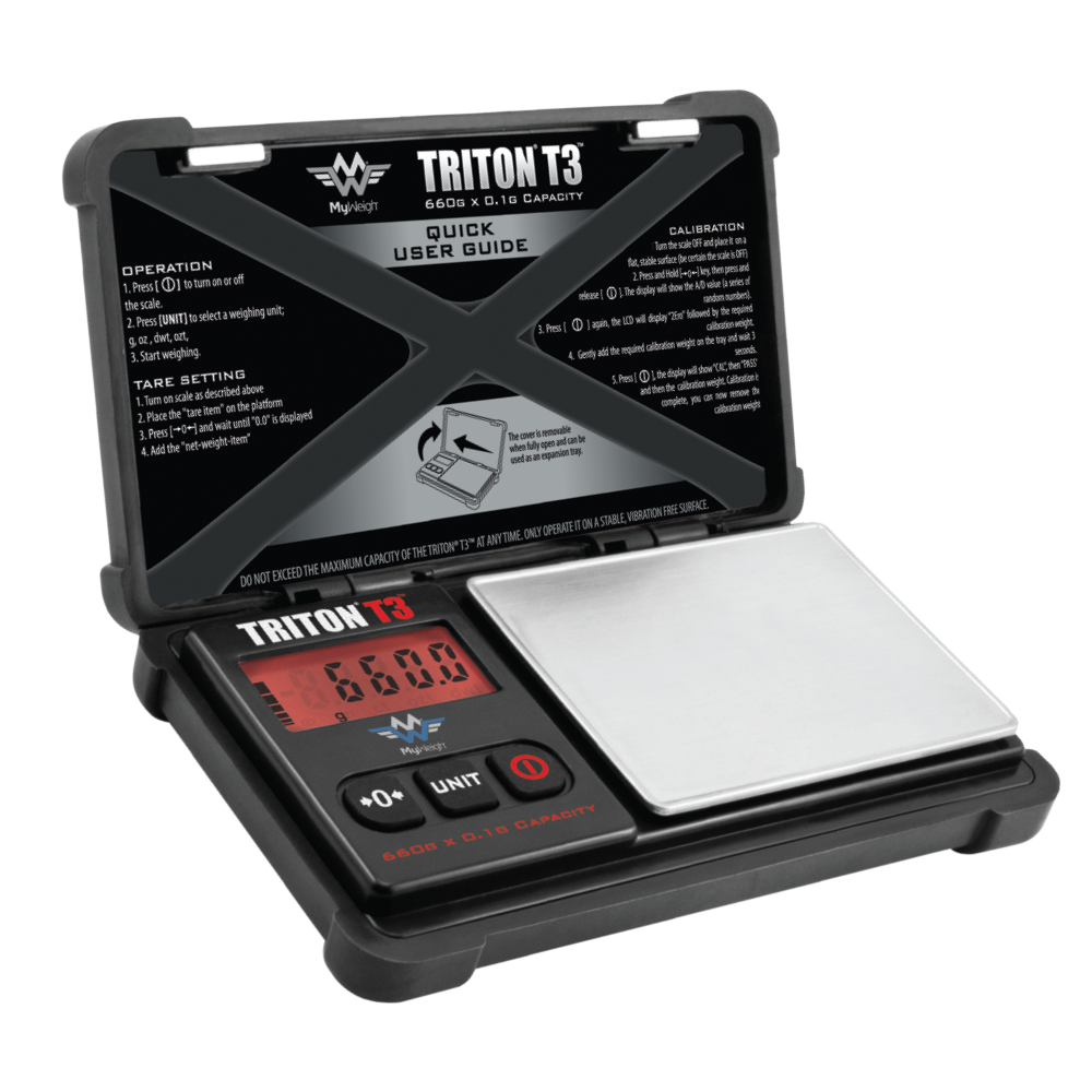 MyWeigh - Triton T3 Digital Pocket Scale - 660g x 0.1g