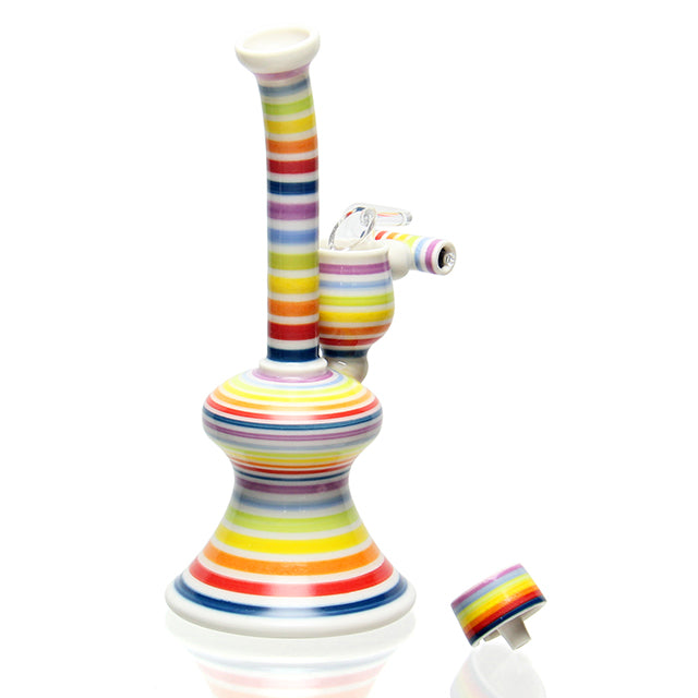DCN Porcelain Polished Mini Tube Rainbow side view