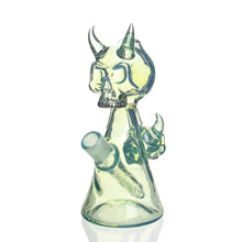 Load image into Gallery viewer, Sweeney Glass - Skull Jammer w/ Horns - Exp #19