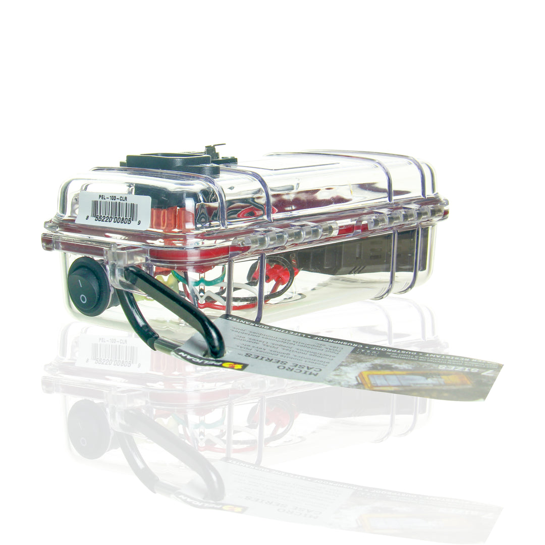 Disorderly Conduction Pelinail 1030 E-Nail Case Clear interior view