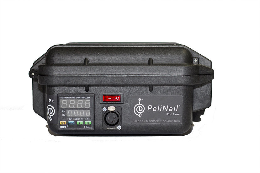 Disorderly Conduction Pelinail 1200 E-Nail Case Black hard-shell carrying case