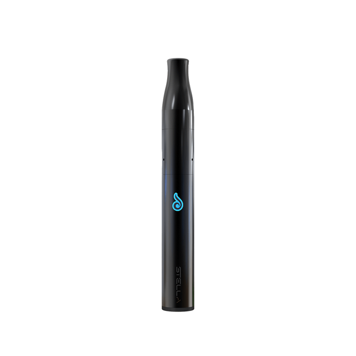 Dr Dabber Stella Vaporizer Pen — concentrate vape pen in black stainless steel with vortex airflow design