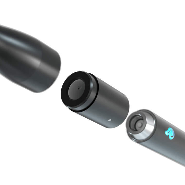 Dr Dabber Stella Vaporizer Pen — ceramic chamber close-up of premium concentrate vape pen