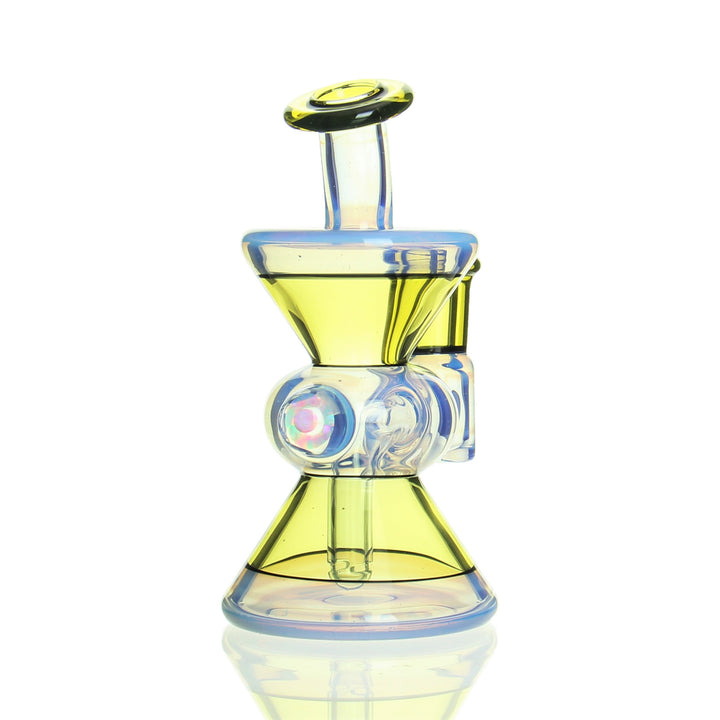 E.F. Norris 2 Tone V3 Mini Cup Citrine and Lucid — Citrine and Lucid V3 mini cup from alternate angle