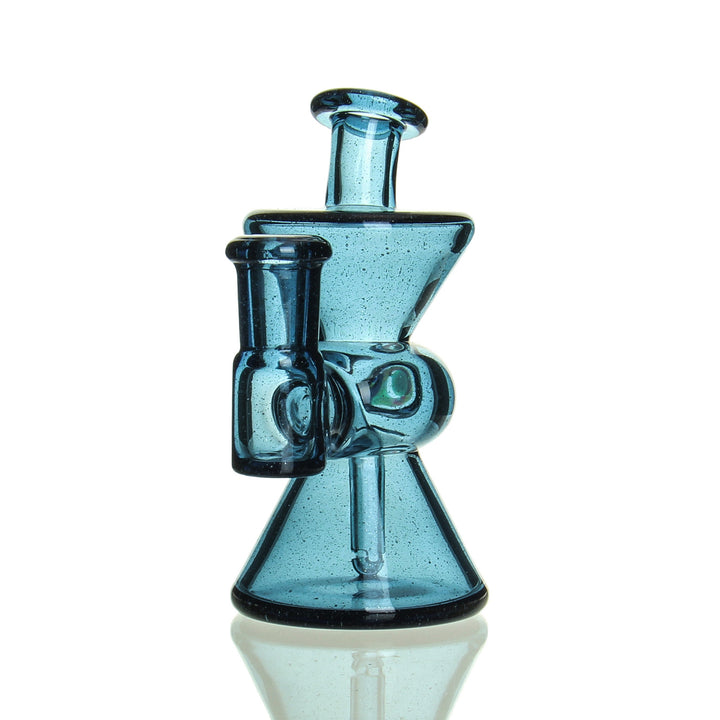 E.F. Norris V3 Mini Cup Atomic Blue Sparkle — V3 mini cup rig in Atomic Blue Sparkle colorway