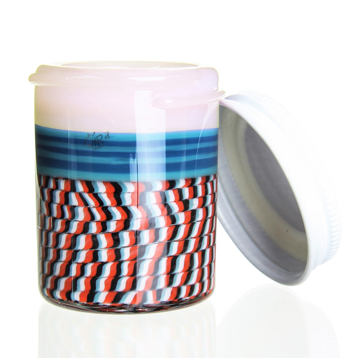 Conversion Glass - Glass Jar - Pastel Voodoo