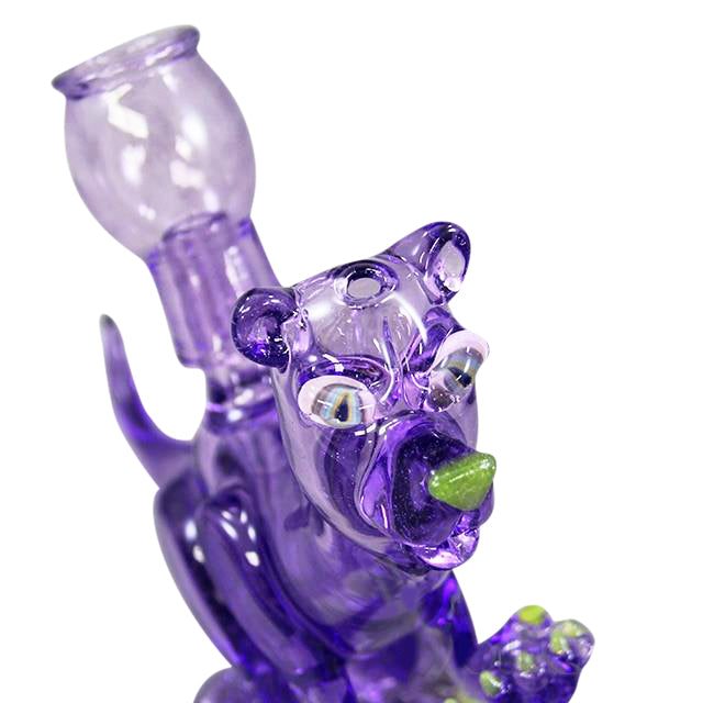Elbo Glass x Coyle Bearosaurus Plex Purple detail view