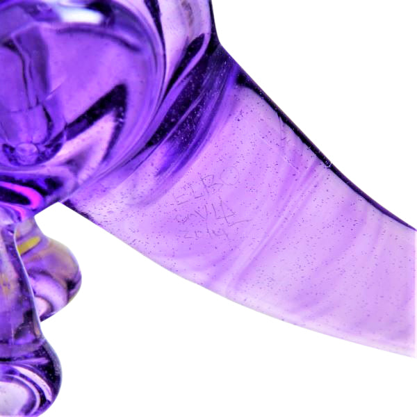 Elbo glass x Coyle glass - purple Bearosaurus Plex rig