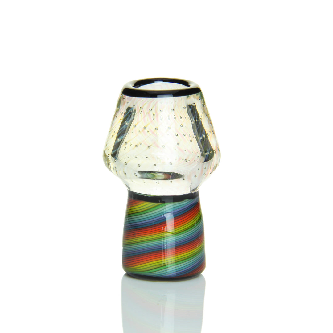 Eli Glass 14mm Bubble Trap Dome — heady bubble trap 14mm vapor dome