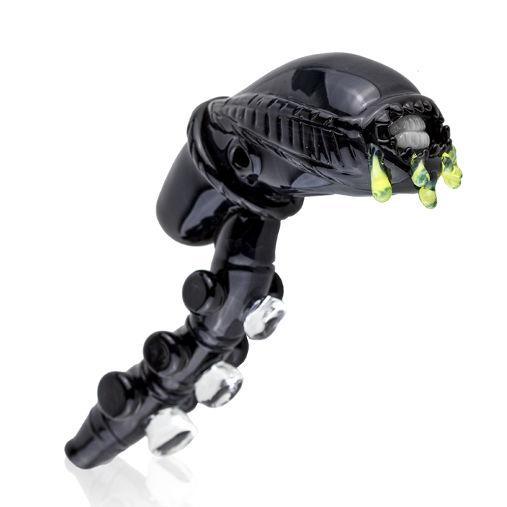 Empire Glassworks Alien Pipe sculptural borosilicate spoon pipe