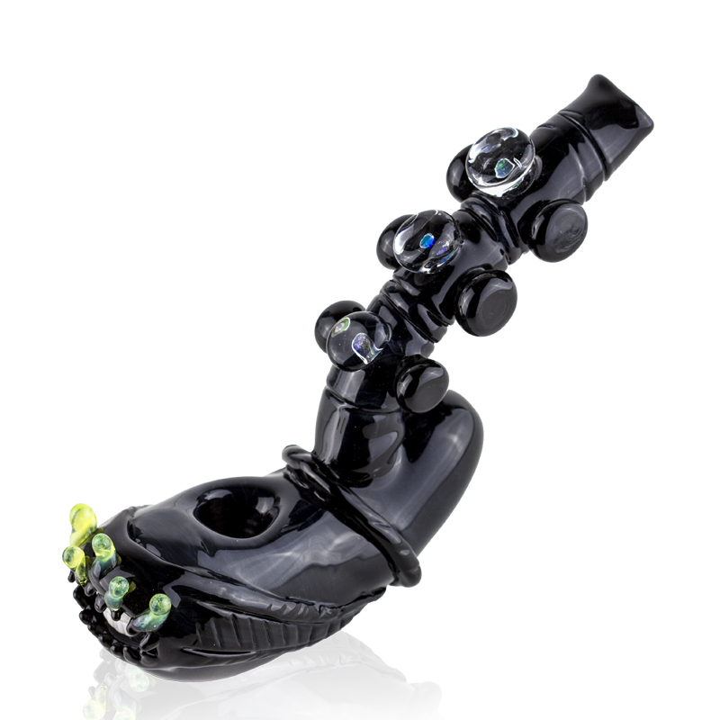 Empire Glassworks Alien Pipe side view