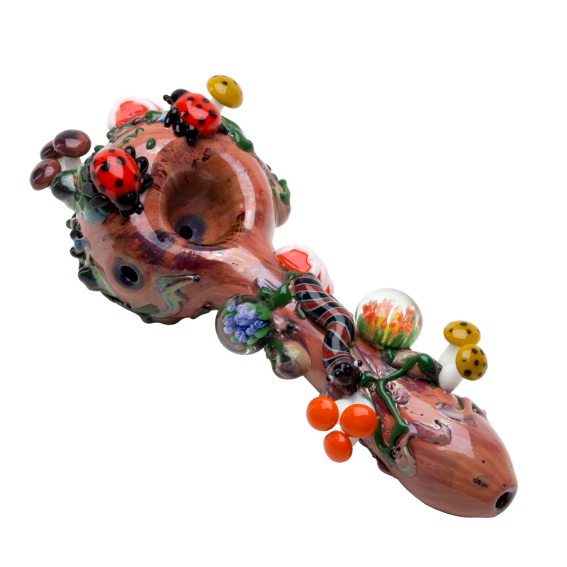 Empire Glassworks Bug's Life Pipe sculptural borosilicate spoon pipe