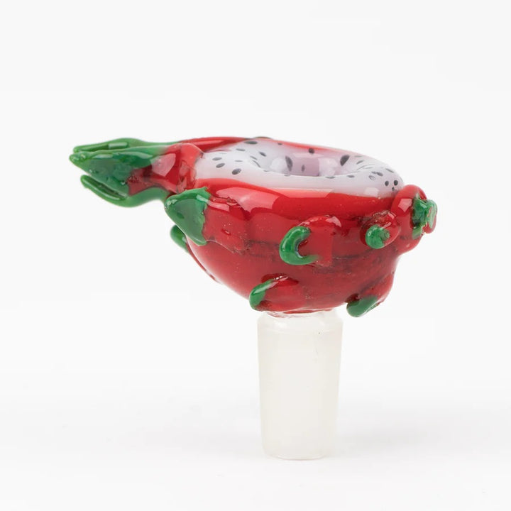 Empire Glassworks Dragon Fruit Slide 14mm — alternate angle showing sculpted dragon fruit detail