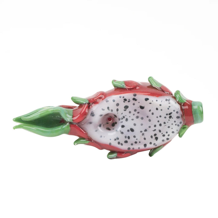 Empire Glassworks Dragonfruit Dry Pipe — dragonfruit dry pipe top-down view