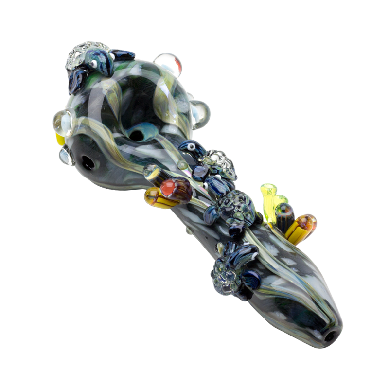 Empire Glassworks East Australian Current Pipe sculptural borosilicate spoon pipe