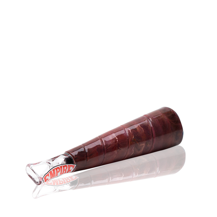 Empire Glassworks Fatwood Chillum sculptural borosilicate one-hitter