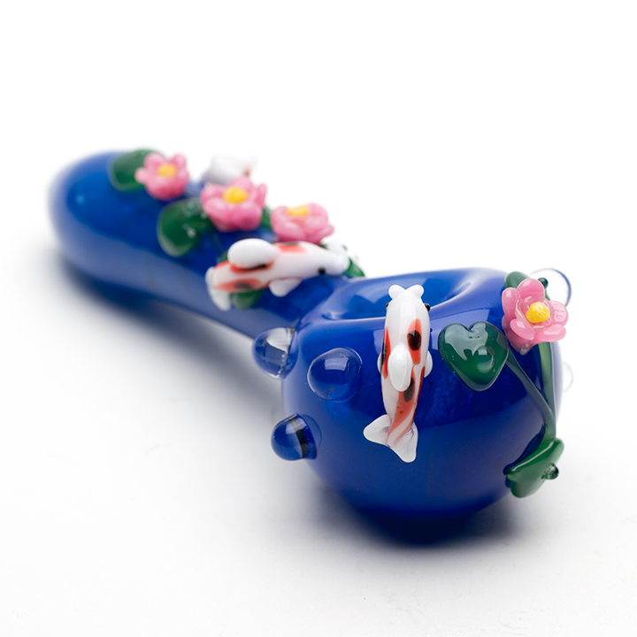 Empire Glassworks Koi Pond Pipe Large side view