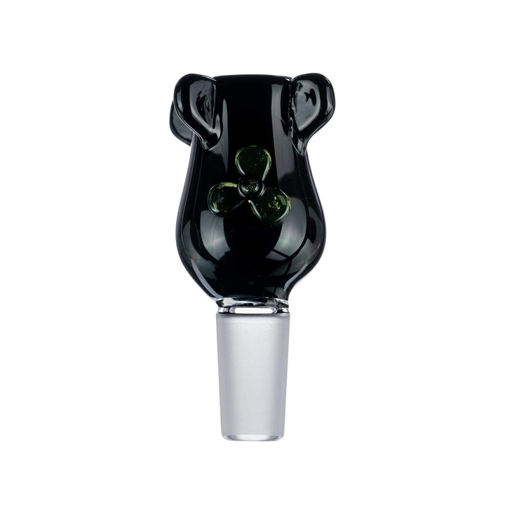 Empire Glassworks radioactive bomb slide — 14mm handmade themed glass bowl for water pipes
