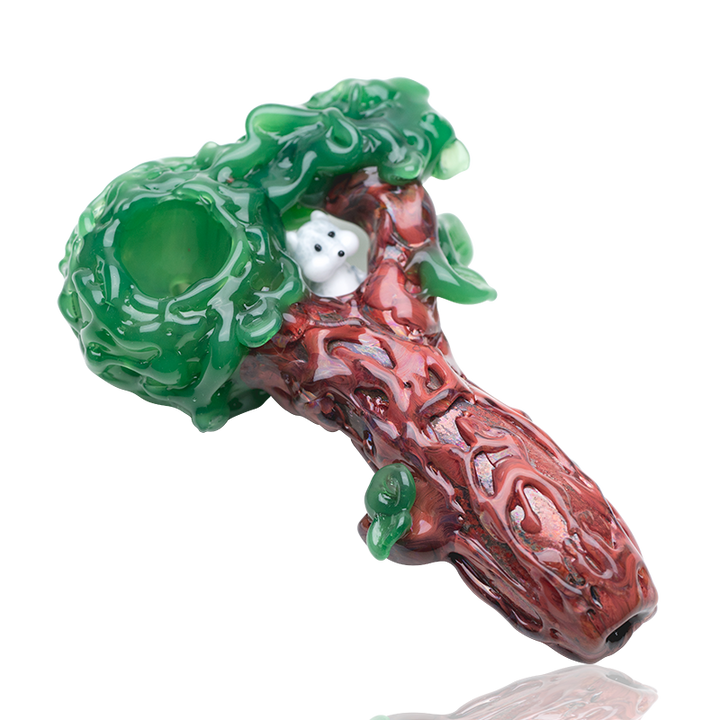 Empire Glassworks Squirrel's Nest Pipe sculptural borosilicate spoon pipe