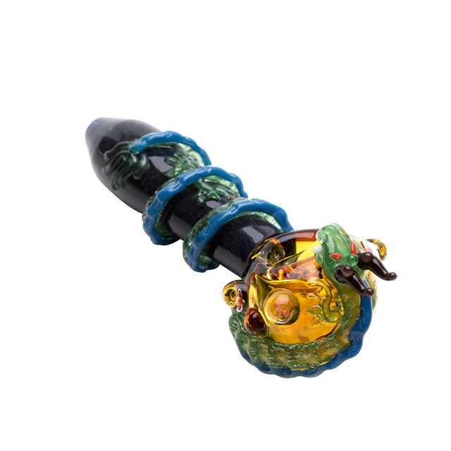 Empire Glassworks - Dragon Sphere Pipe - Small