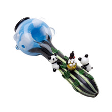 Load image into Gallery viewer, Empire Glassworks - Climbing Pandas Pipe