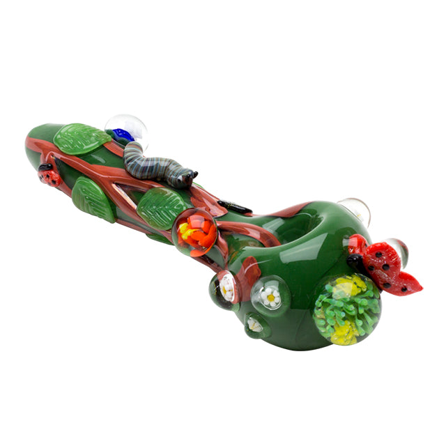Empire Glassworks - Garden Critters Pipe
