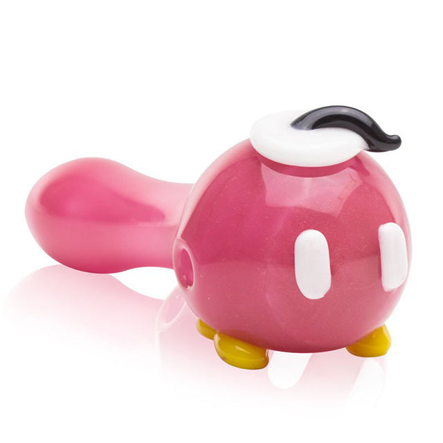Empire Glassworks - Super Mario Bomber Pipe - Pink