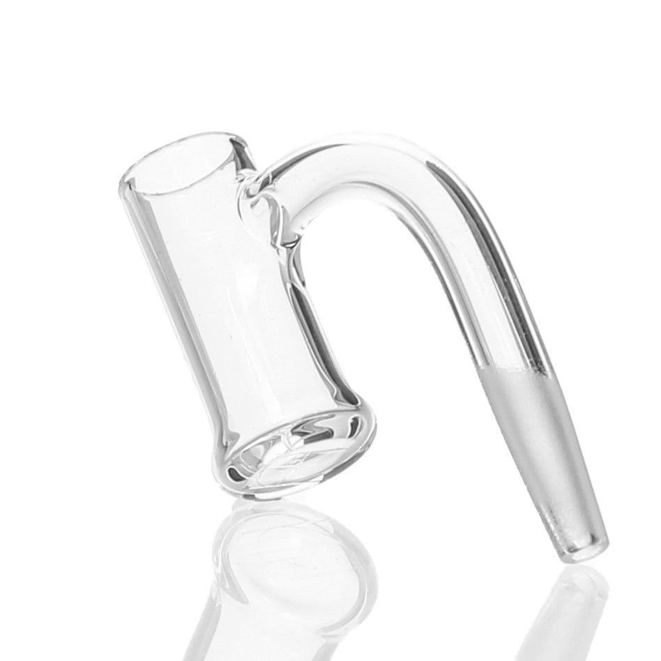 Evan Shore 5mm Quartz Banger 10mm Male 90deg — 10mm quartz banger shown from alternate angle