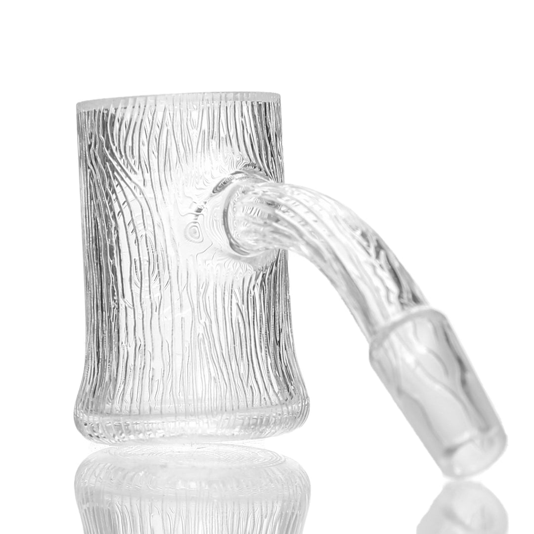 Evan Shore x Chad G 24mm Flat Top Banger 10mm Male 45deg — collab flat-top banger shown from alternate angle