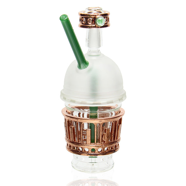 Evol x Kuhns Electroformed Dabuccino Bubbler side view