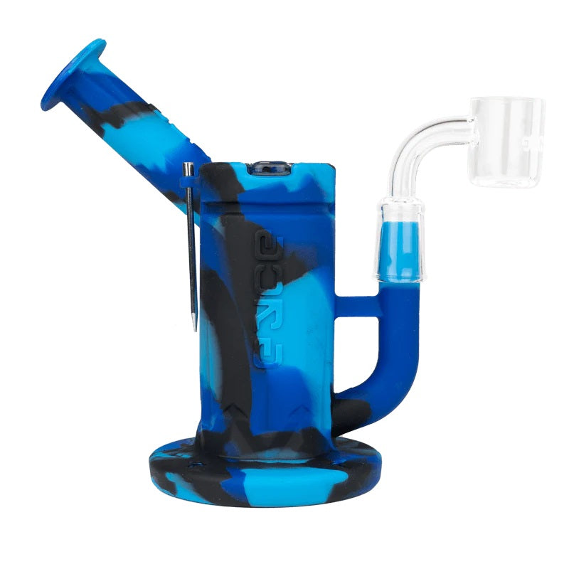 Eyce Silicone Sidecar Winter — unbreakable silicone sidecar bubbler, winter colorway