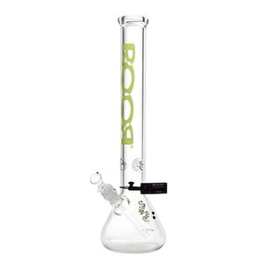RooR glass - 18" Beaker - 50x7mm - Green 7mm beaker bong