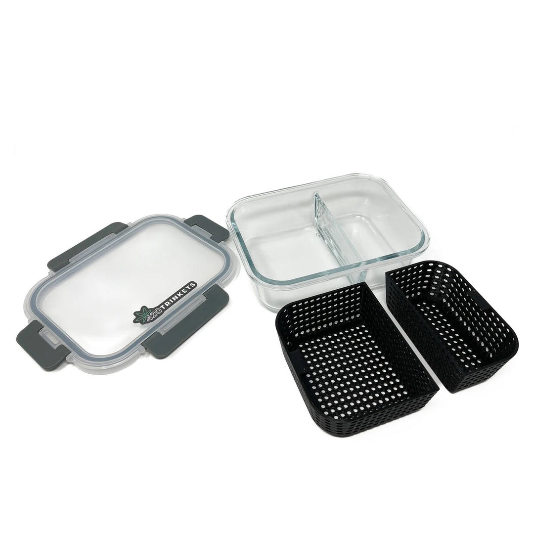 420 Trinkets - Dual Dunk Small Iso Cleaning Station - Black