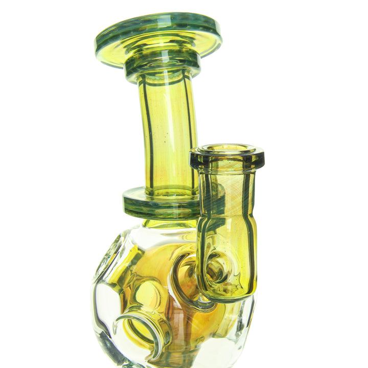 Fat Boy Glass Exosphere Shooting Star — exosphere ball rig, chamber and perc detail