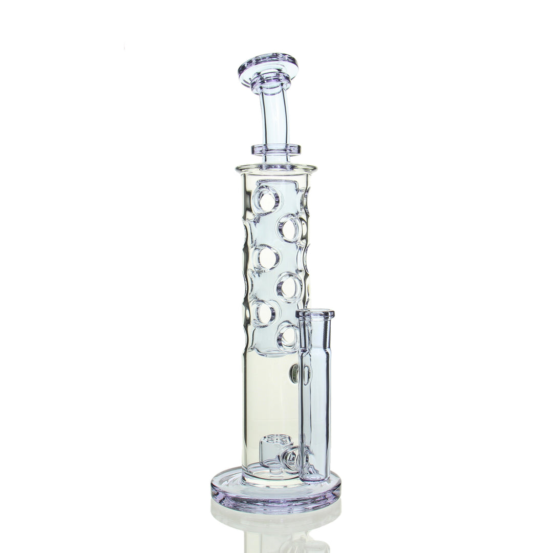 Fat Boy Glass Tall Straight Fab Gemini — tall straight fab dab rig, hero shot