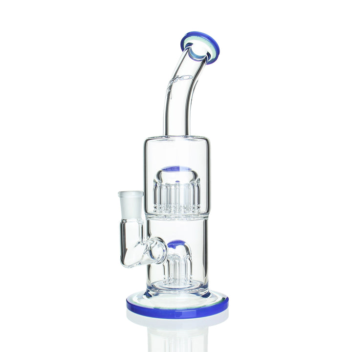 Toro Glass - Double Micro - 7 Shrub/13 Contrax - Blue