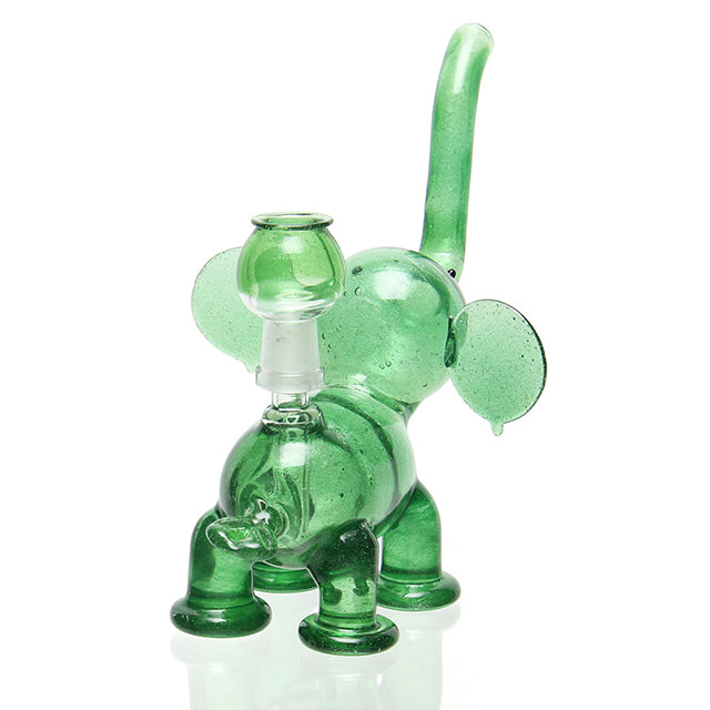 Flame Princess Elephant Rig Green Stardust side view