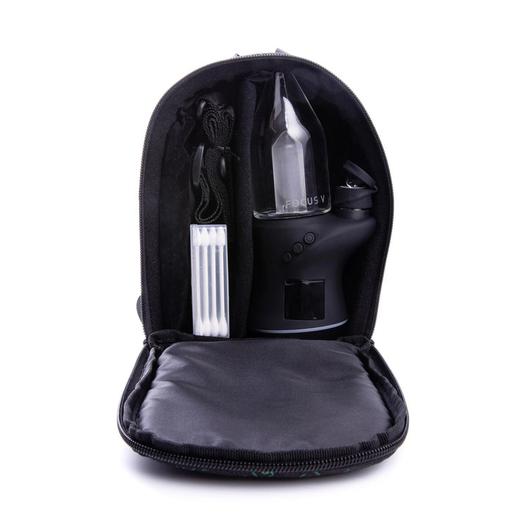 Focus V Carta 2 Carrying Case — open case interior view with foam compartments