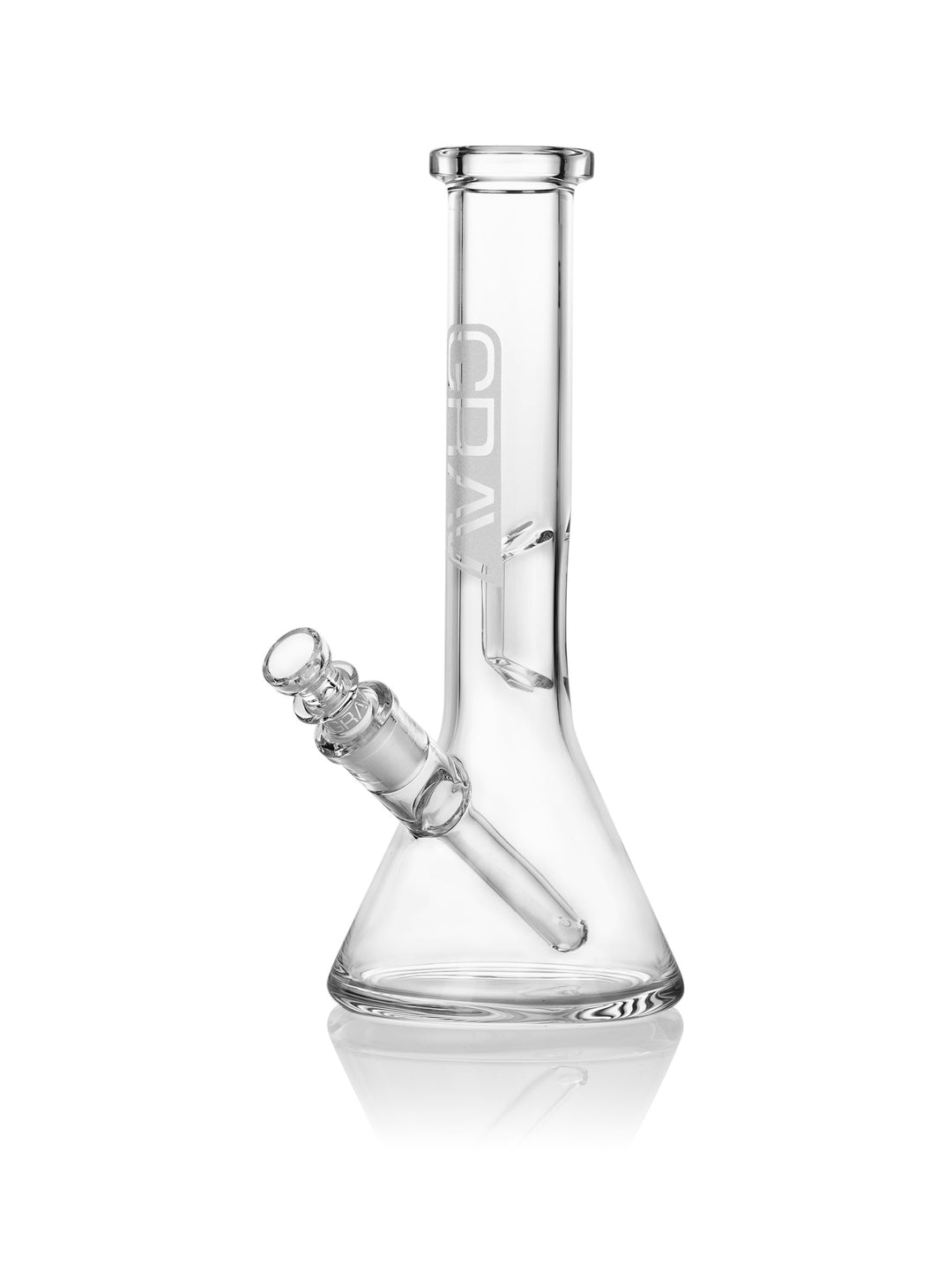 Grav Labs 8 inch Small Clear Beaker water pipe