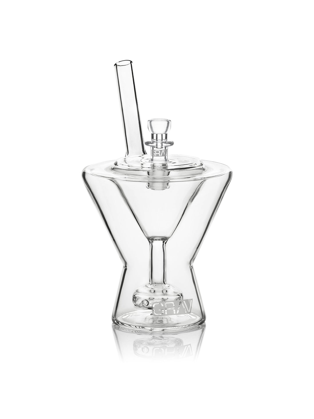 Grav Labs Martini Glass Bubbler water pipe