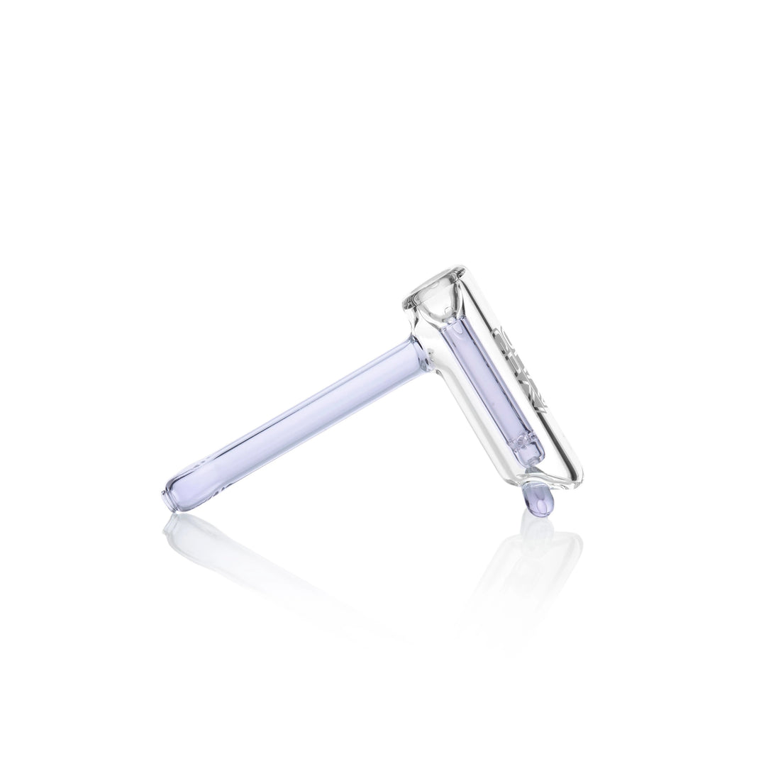 GRAV Mini Hammer Bubbler Lavender — mini hammer-style glass bubbler in lavender
